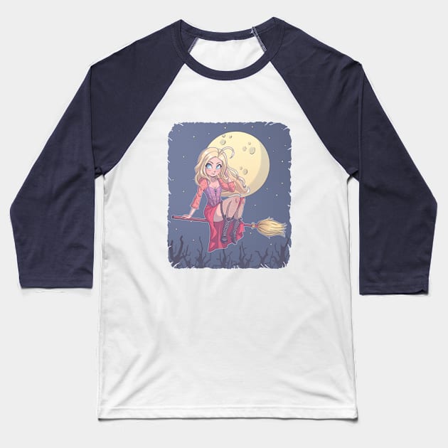 Sarah Sanderson Baseball T-Shirt by MauroAlbatros